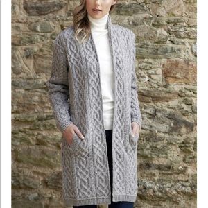 irish sweater coat